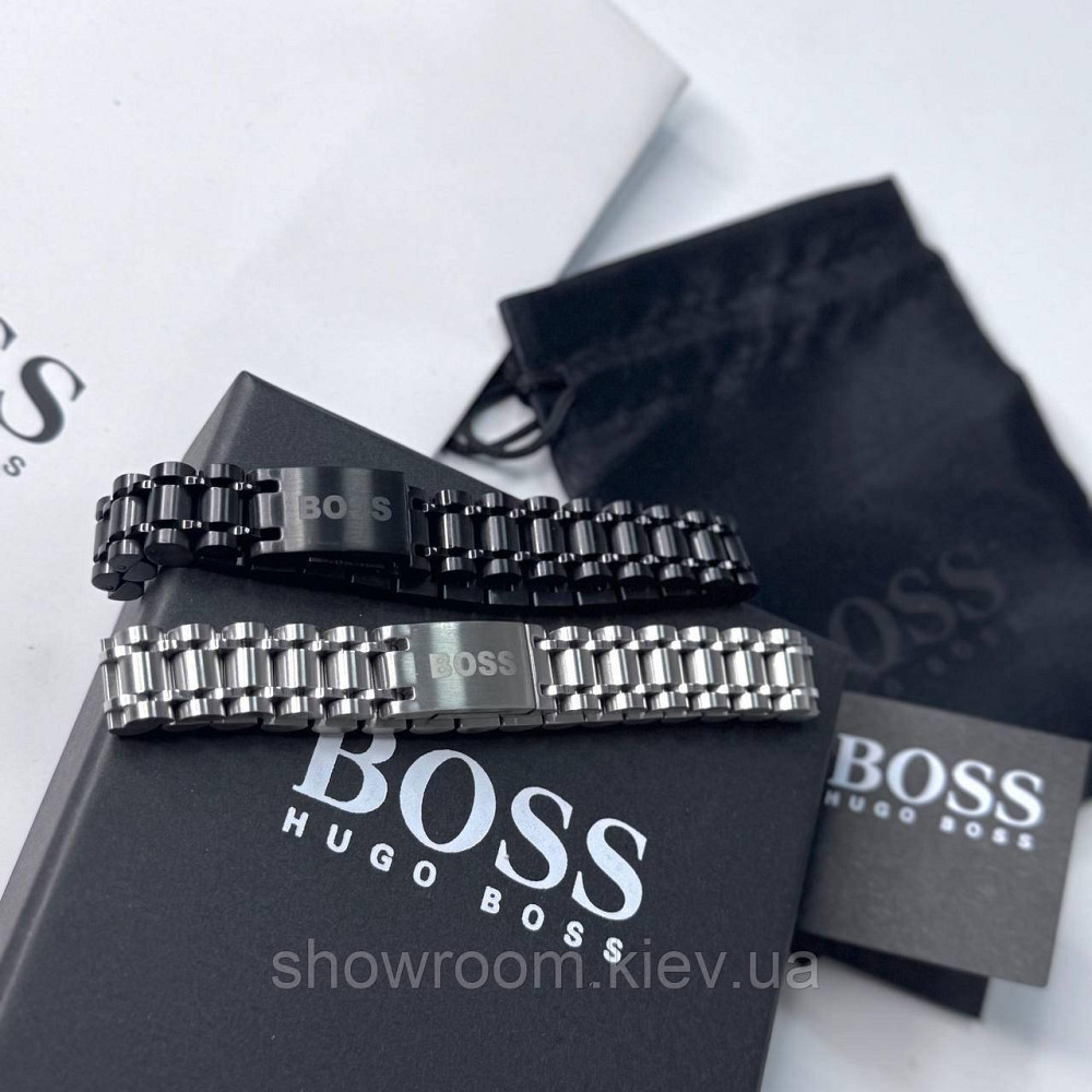 Чоловічий фірмовий браслет Boss, Бос (60033) Київ - фото 5