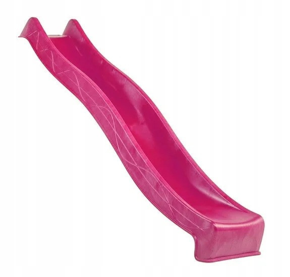 Детская горка пластиковая 3 метра скользкая спуск для детей Розовый Киев - изображение 2