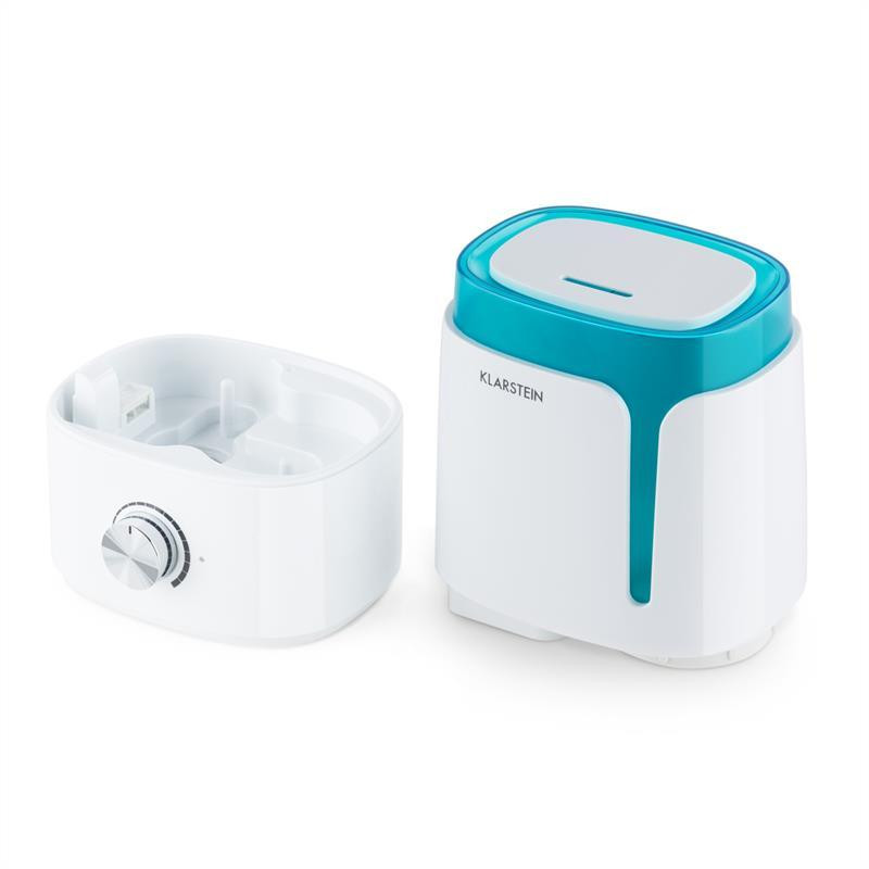 Увлажнитель воздуха Stavanger ароматическая функция ультразвук 3,5 л белый/бирюзовый белый (Германия, читать Ровно - изображение 3