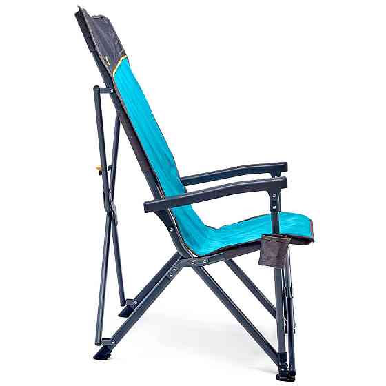 Кресло раскладное Uquip Barry Blue/Grey (244050) Винница