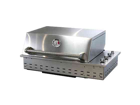 Встроенный газовый гриль 3 горелки нержавеющая сталь GRILLI 777861 Код: 014092 Ровно