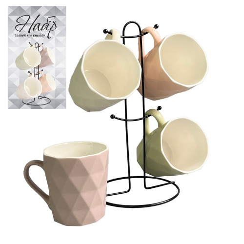 Набір чашок Grani 350мл 021-04-14 S&T Житомир - фото 1