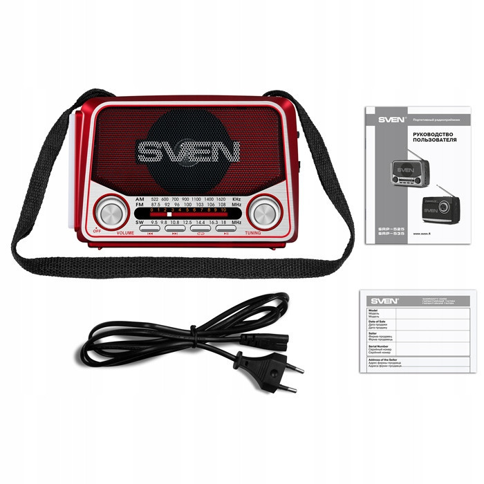 Портативный радиоприемник с USB FASH, MICRO SD SVEN (SRP-525) Нововолынск - изображение 8