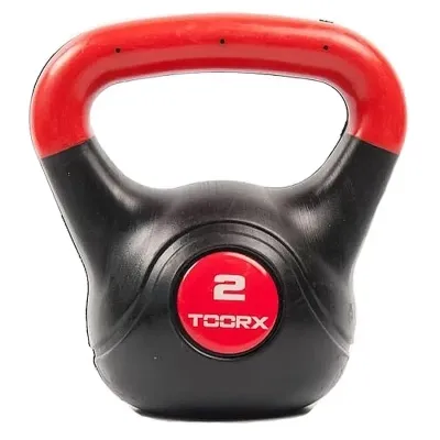 Гиря Toorx PVC 2 кг Black/Orange (KRP-2) (931124) Вінниця - фото 1