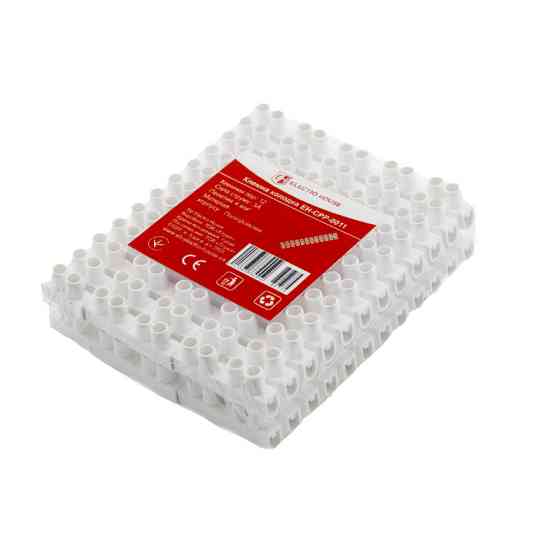 Клеммная колодка 4 мм2 3A, полипропилен Днепр