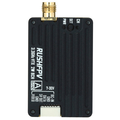 Відеопередавач (VTX) RushFPV 3.3G 2W VTX + antenna (CC-01) Вінниця - фото 1