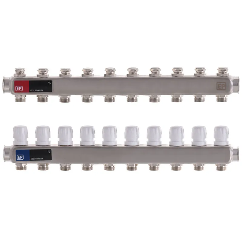 Колекторний блок з термостат. клапанами Europroduct EP.S1100-10 1"x10 (EP4997) Київ - фото 1