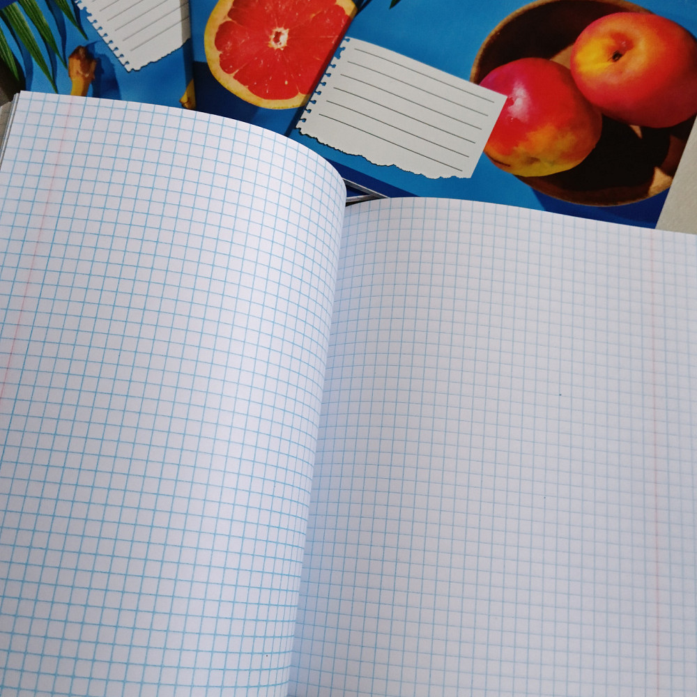 Тетрадь 36ар клетка Лидер фрукти Киев - изображение 2