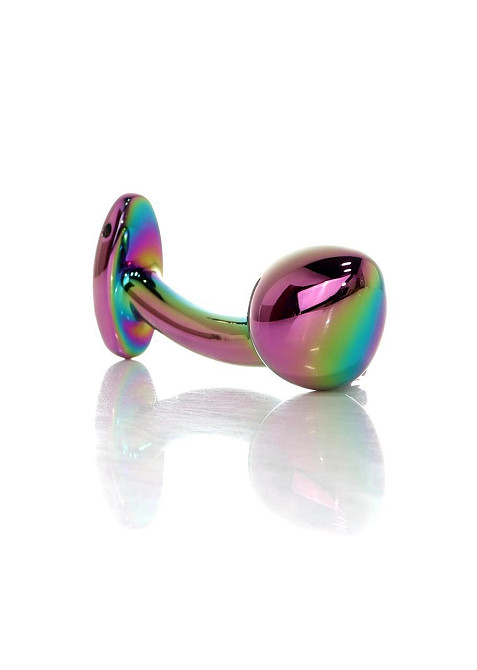 Анальна пробка - Jewellery Multicolour Curved Plug L Sex Aura Київ - фото 4
