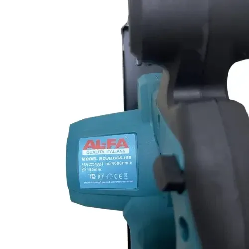 Циркулярна акумуляторна пила 36V 3Ah AL-FA ALCCS-180, Італія Львів