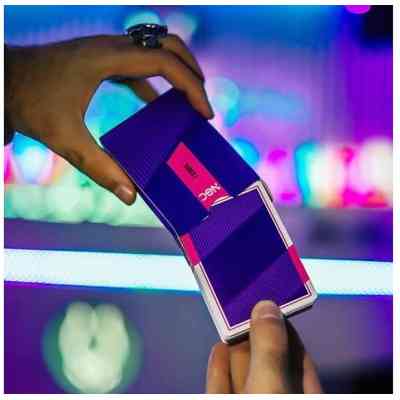 Гральні карти Noc 3000X2 (purple) (NP3000) Вінниця