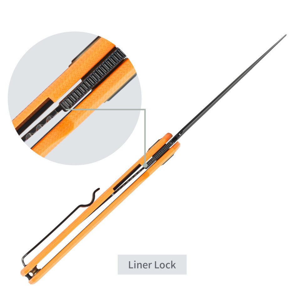 Ніж складаний SRM Air 105M-GJ, помаранчевий Киев - изображение 12