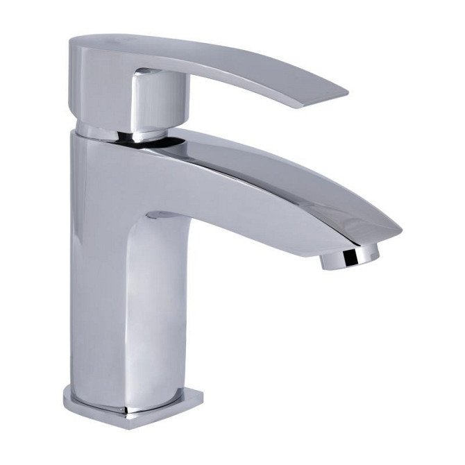 Змішувач для раковини Qtap Swan Eco QTSWA270CRM45532 (k35), одноважільний, низький, Chrome Харків - фото 1
