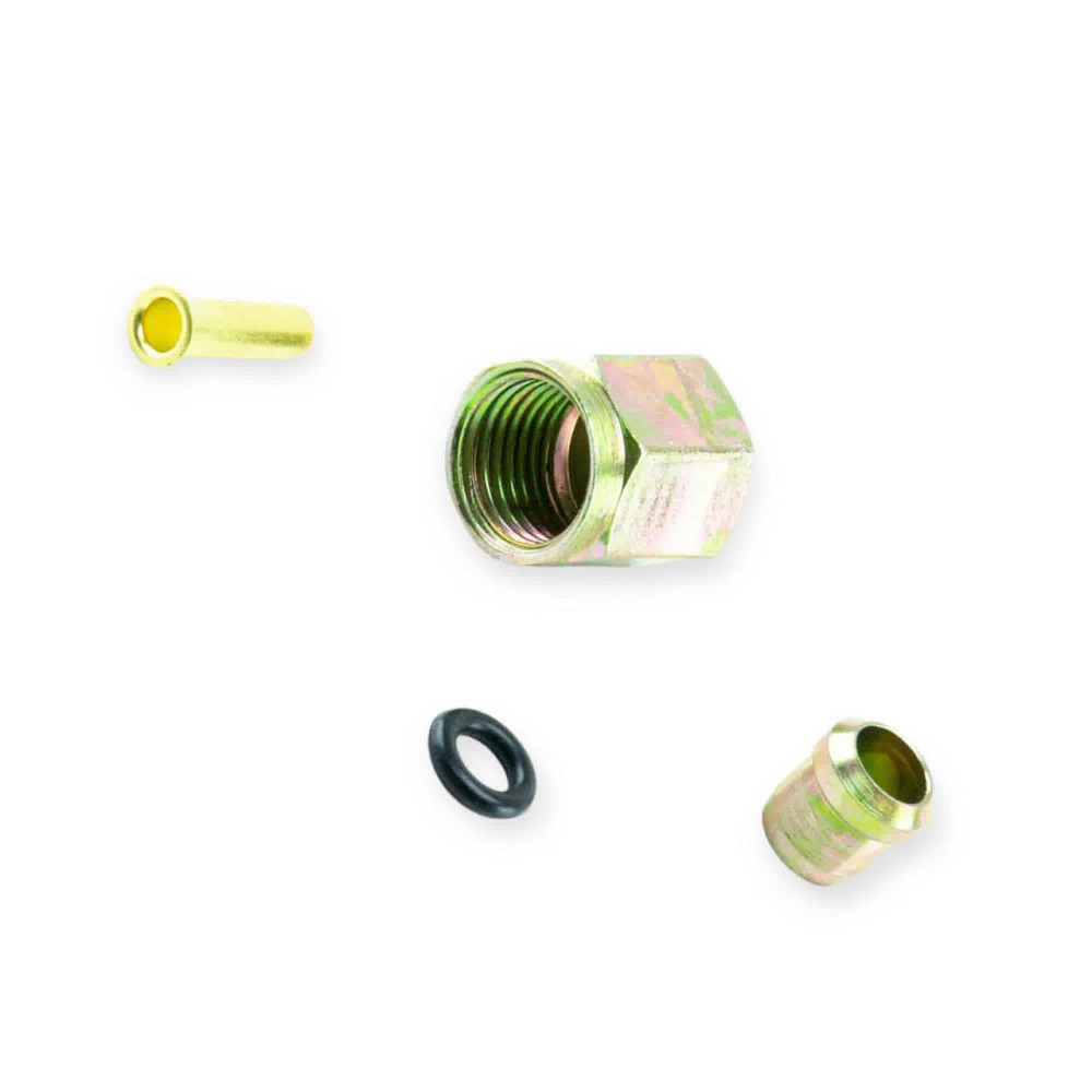 Ремкомплект трубок Камаз (соединитель резьбовой прямой) d=4 тормозных Мукачево - изображение 1