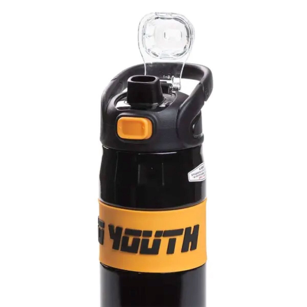 Yiwu Термос спортивний з мундштуком 680 мл чорний HP-14-54B Коломия - фото 4