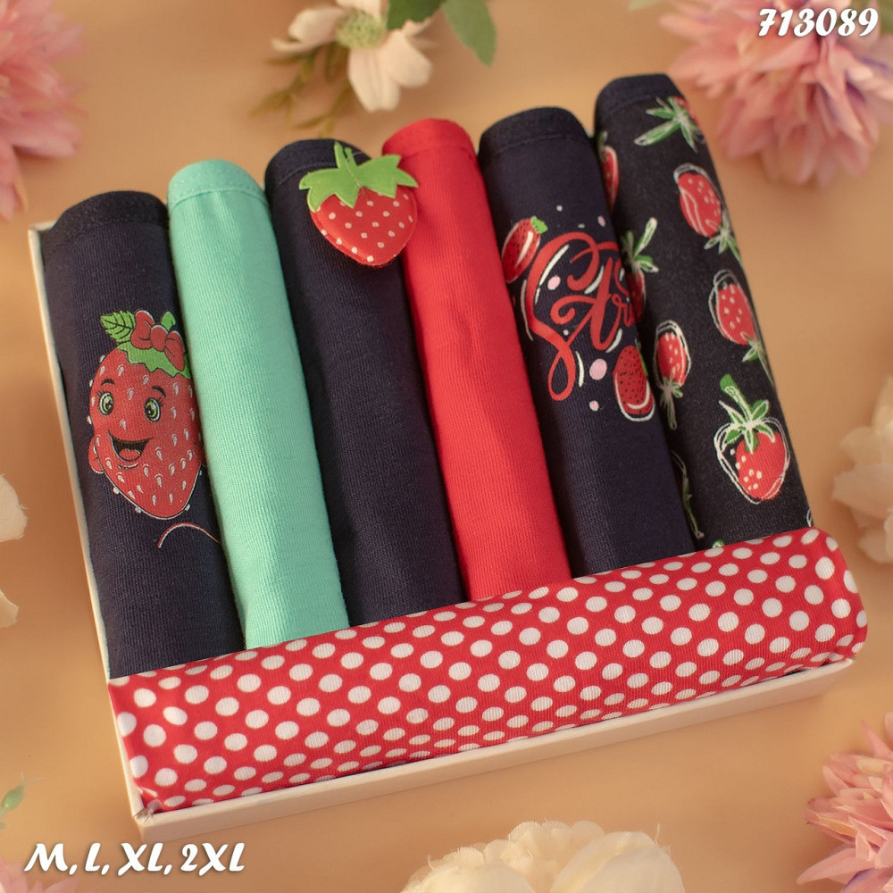 Набор хлопковые трусики трусы женские Nicoletta Турция недельки M, L, XL , 2Xl| 7 шт. Киев - изображение 1