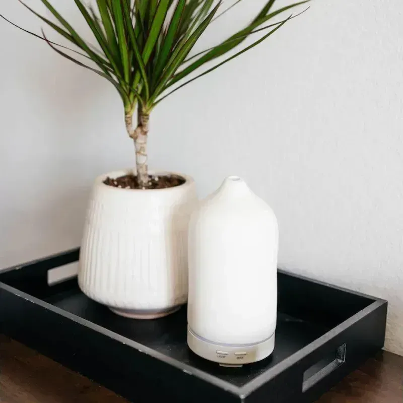 Керамический аромадиффузор для дома электрический с функцией увлажнения 3-в-1 Doctor-101 Kaolin Днепр - изображение 8