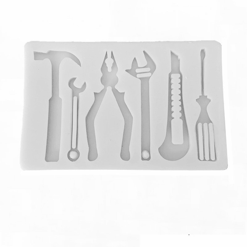Молд силиконовый инструменты 106 на 68 мм серый Киев - изображение 4
