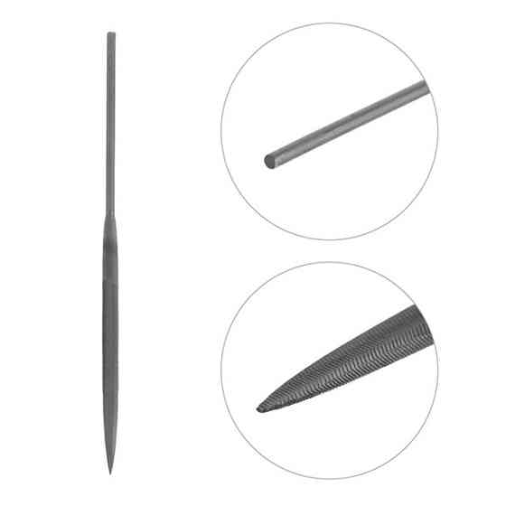 Набір надфілів, 10 шт., 140 мм, без ручок INTERTOOL HT-3707 Київ