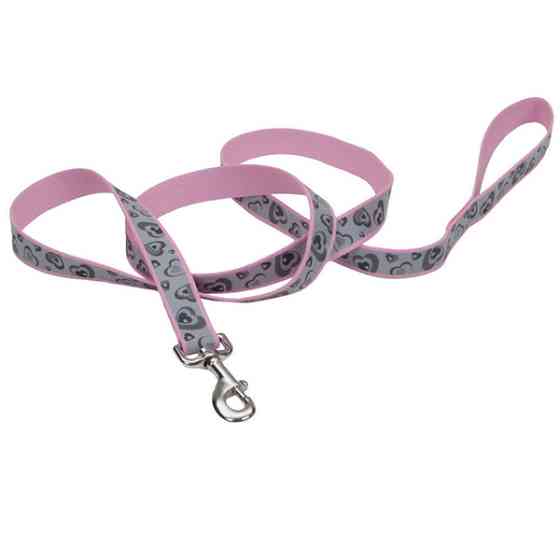 Coastal Lazer Brite Reflective Leash КОСТАЛ ЛАЗЕР БРАЙТ светоотражающий поводок для собак, 2.5смХ1.8м Киев
