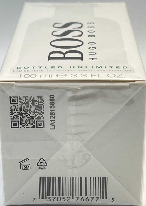 Парфюмерия: Hugo Boss Bottled Unlimited edt 100ml. Оригинал! Киев - изображение 2