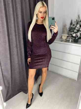 Вечірнє плаття з люрексом "Minor" | Розпродаж моделі 44, Марсала Київ