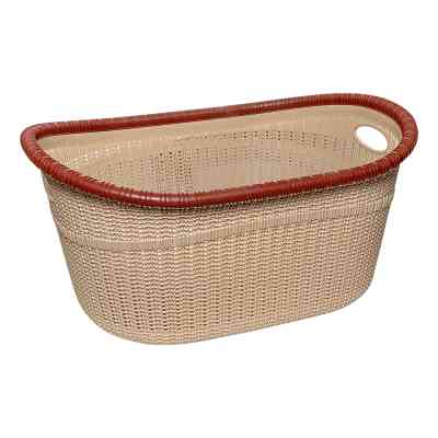 Кошик для білизни Irak Plastik Gordes бежевий 35 л (5615) Вінниця