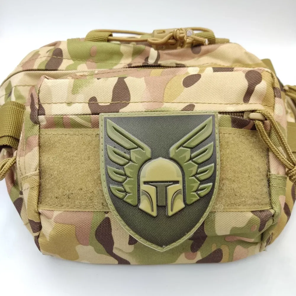 Патч / шеврон ЗСУ 46 окрема аеромобільна бригада олива Запоріжжя - фото 3