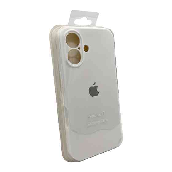 Чохол для смартфона Silicone Full Case AA Camera Protect for Apple iPhone 17 8,White Київ
