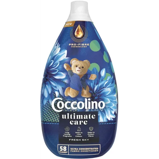 Кондиционер-ополаскиватель Coccolino Ultimate care Fresh Sky 870 мл. (58 стирок) Львов