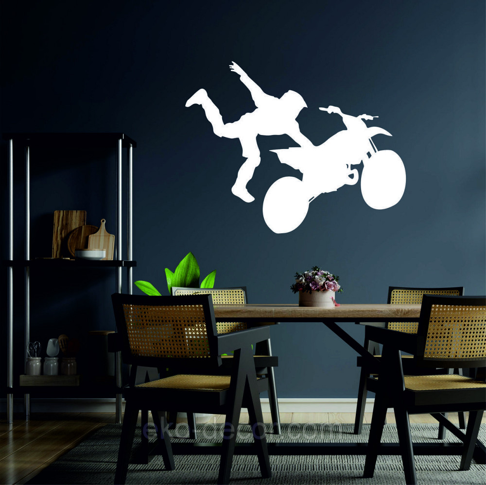 Декоративное настенное Панно «Мотофристайл», Декор на стену 90*70 см, Белый Киев - изображение 4