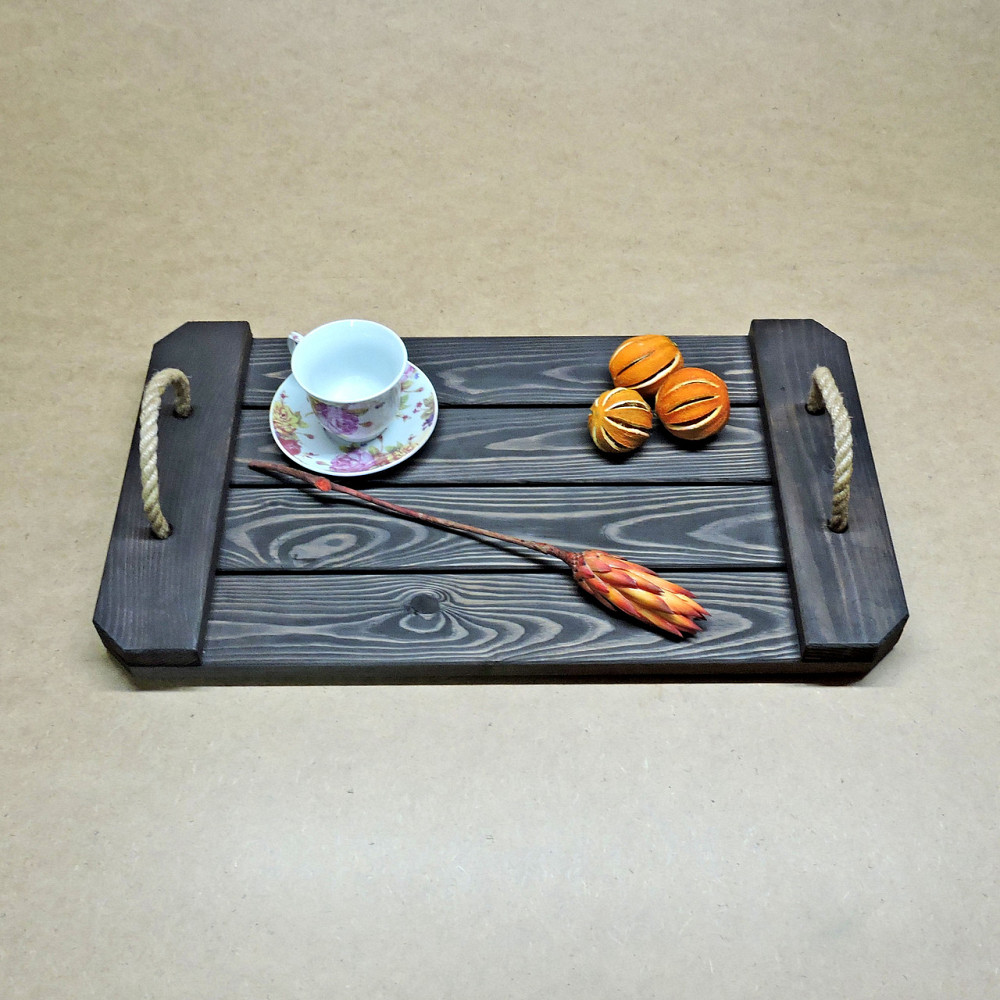 Піднос дерев'яний "Брюссель" венге Миколаїв - фото 7