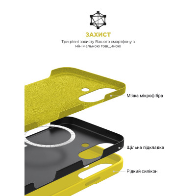 Чехол для мобильного телефона Armorstandart ICON2 MagSafe Apple iPhone 16 Star Fruit (ARM81315) Винница - изображение 8