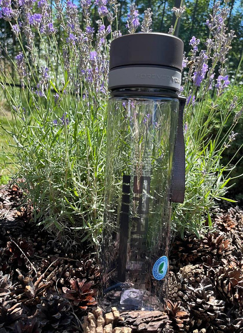 Пляшка для води CASNO 1000 мл KXN-1111 Сіра Кам'янське - фото 10