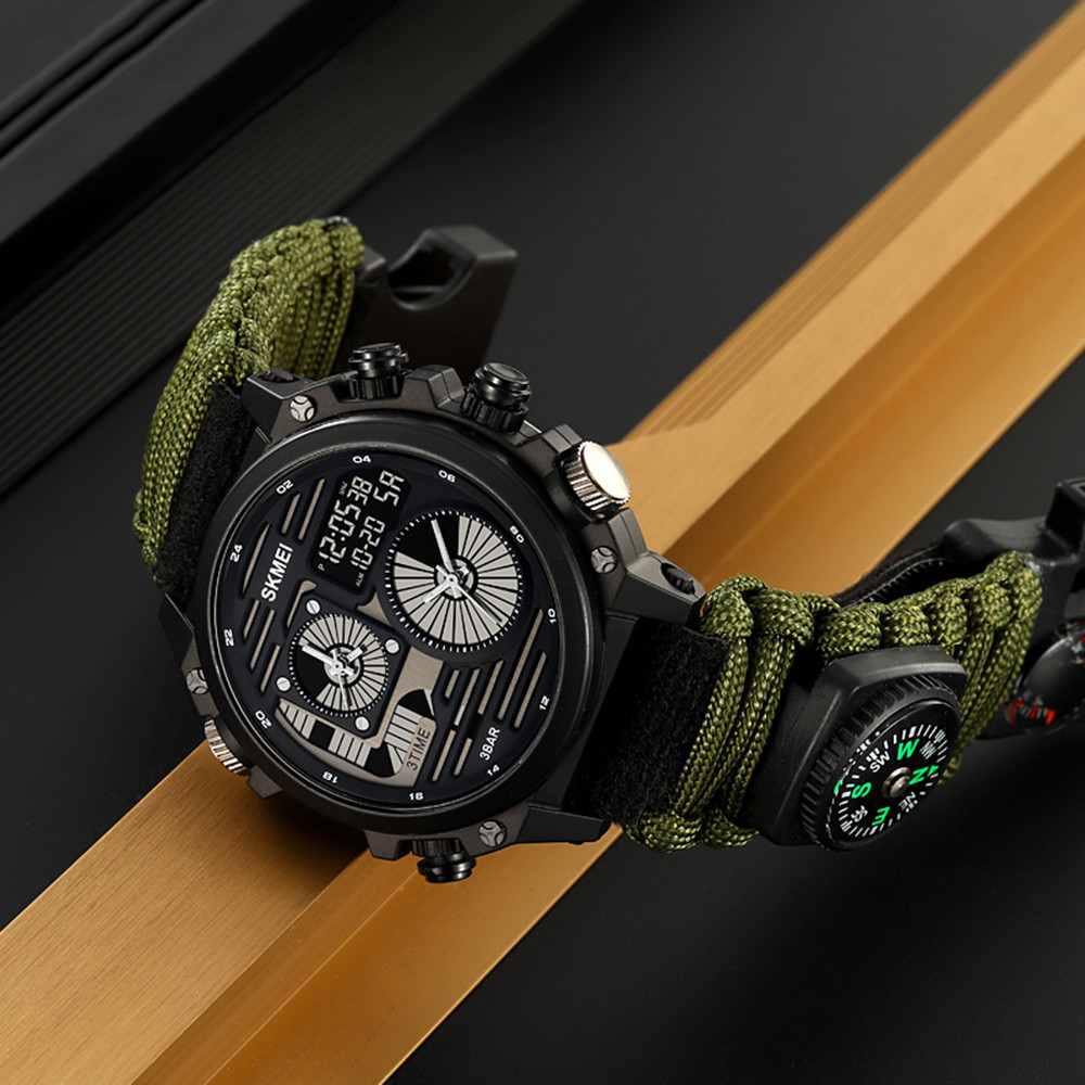 Skmei 2202NAG Army Green SBR Киев - изображение 5