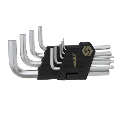 Набір ключів шестигранних d1,5-10мм короткі CrV 9шт SIGMA Житомир - изображение 2