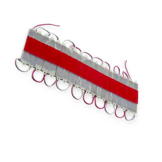 Модуль 12V Красный 3 SMD 5050 0, 72W (20шт) светодиодный Мукачево