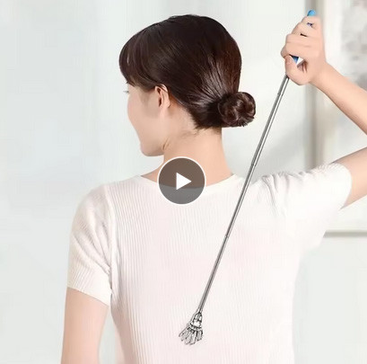 Часник для спини з телескопічною ручкою Київ - фото 1