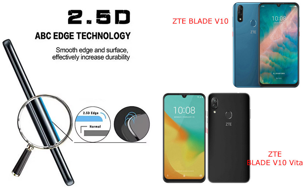 Защитное стекло ArmorGlass для ZTE BLADE V10, V10 Vita – устойчивое к царапинам и ударам Киев - изображение 2