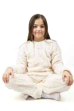 Піжама підліткова тепла (велсофт), для дівчаток і хлопчиків Київ