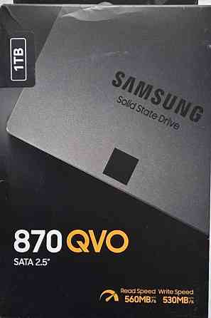 Новый SSD диск Samsung 870 QVO V-NAND MLC 1TB 2.5