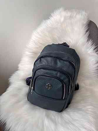 Рюкзак класический синий молодежный женский подростковый Киев