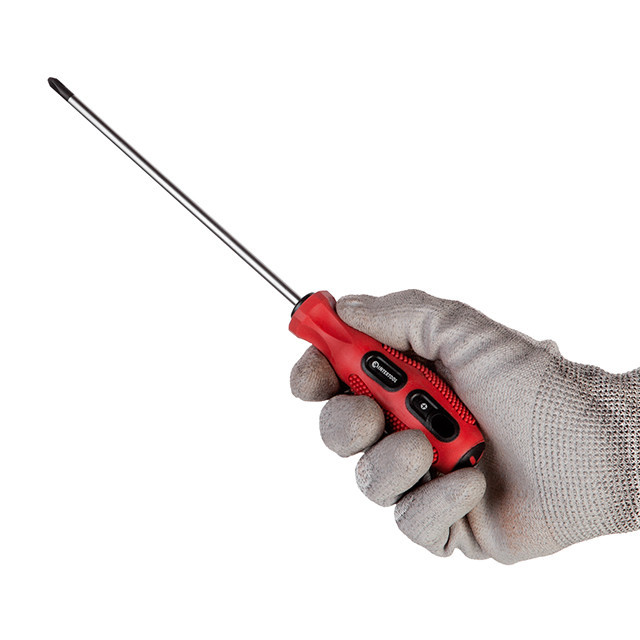 Викрутка хрестова, PH1×150 мм, Cr-V INTERTOOL VT-3139 Киев - изображение 4