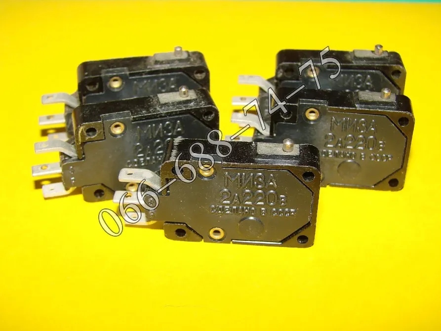 Микропереключатель Ми3А, МИ-3А, переключатель Ми3А, Миза без лепестка Харьков - изображение 1