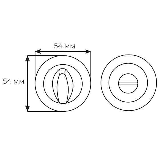 Накладка вж Fimet 231C F23 ант бронза Київ