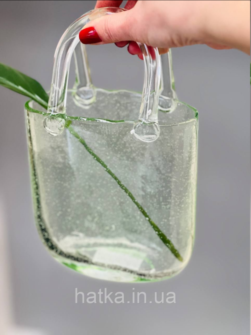 Ваза маленькая стеклянная 