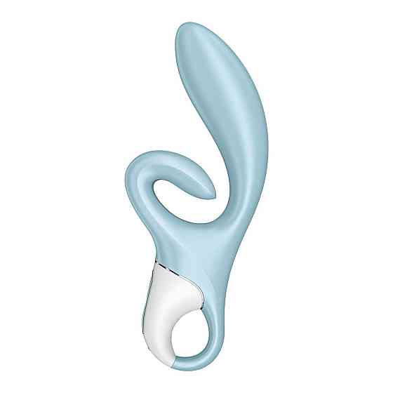 Вибратор-кролик Satisfyer Touch Me Blue, двойной отросток, 3 мощных мотора Sex Aura Киев