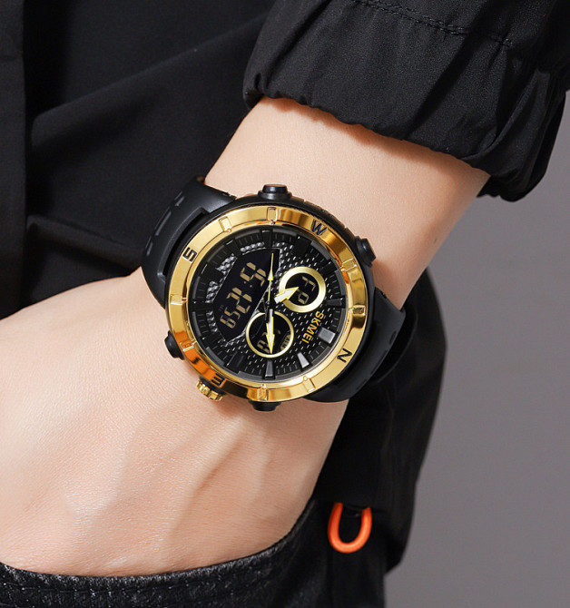 Skmei 2014GDBK Gold-Black SBR Киев - изображение 3