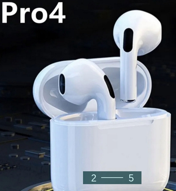 Безпроводные Наушники: TWS Pro 4 White. Харків - фото 2
