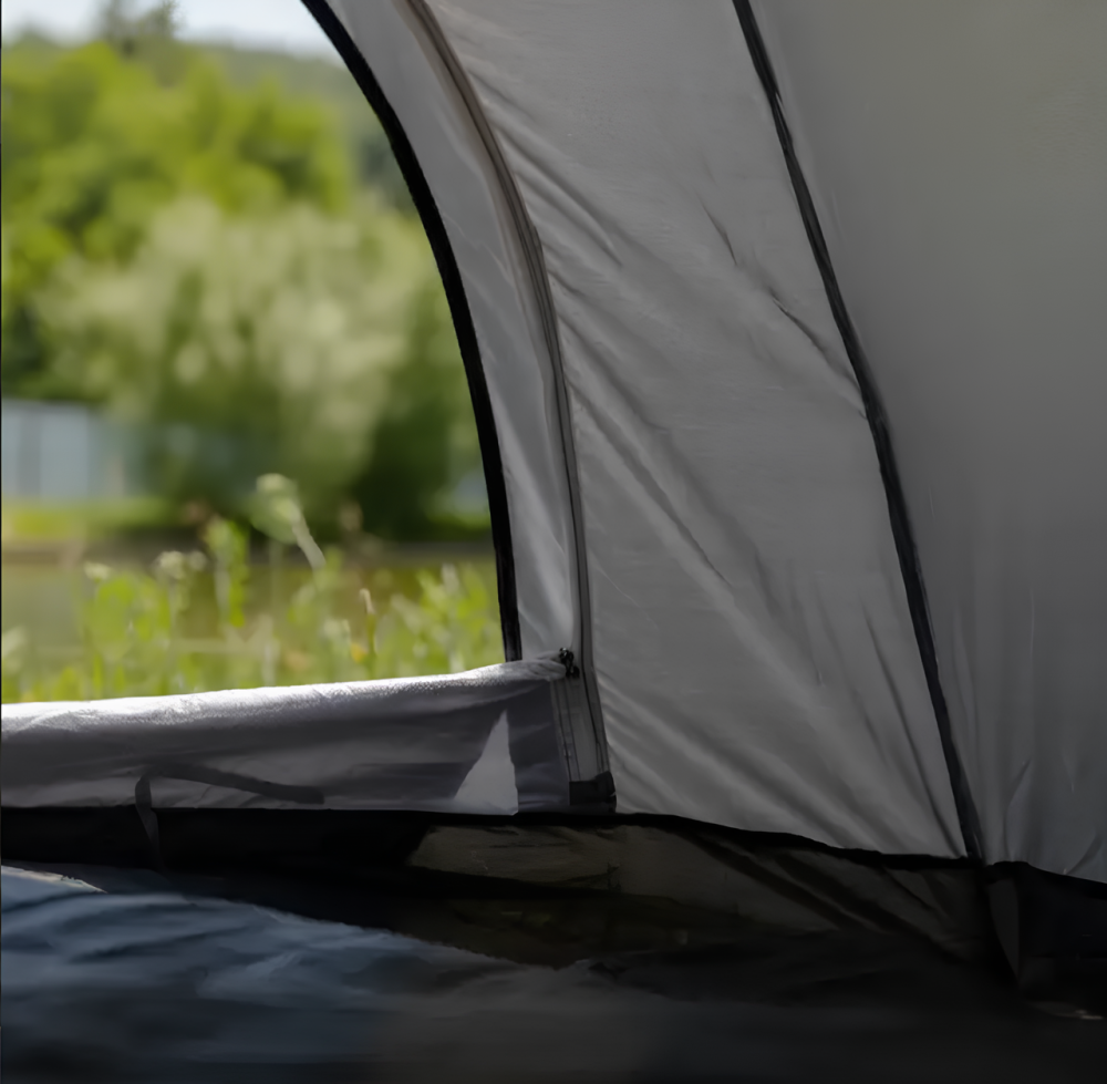 Туристичний двомісний намет Explorer Duo 200×200×140 см, сірий — легкий, міцний і зручний, ідеальний для активного відпочинку та п Львів - фото 10